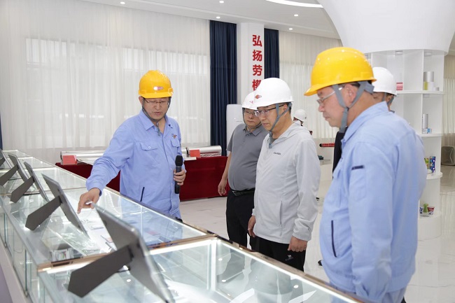 新安縣縣委常委、副縣長吳良到萬基控股集團調(diào)研